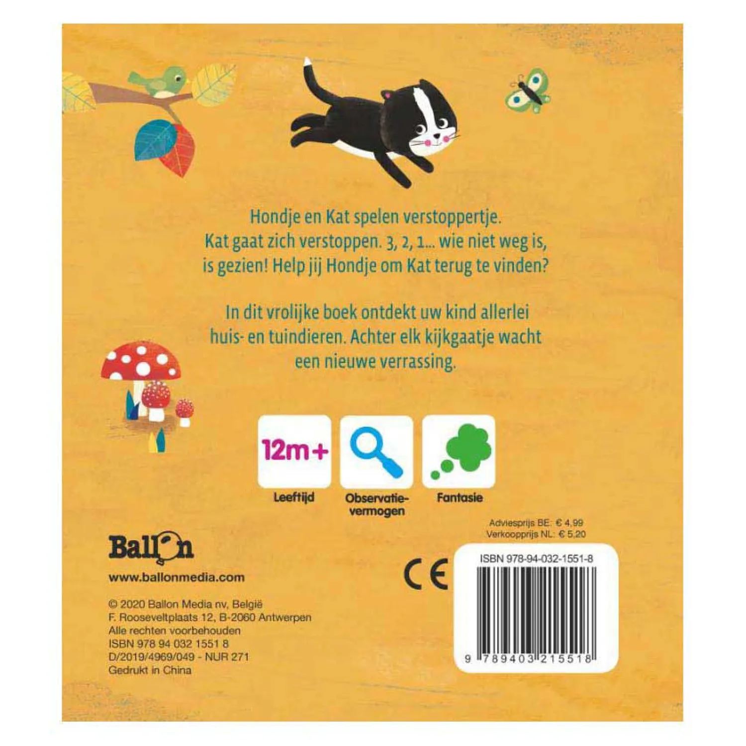 Standaard Uitgeverij Vind je Mij, Hondje? 12m+ Hot