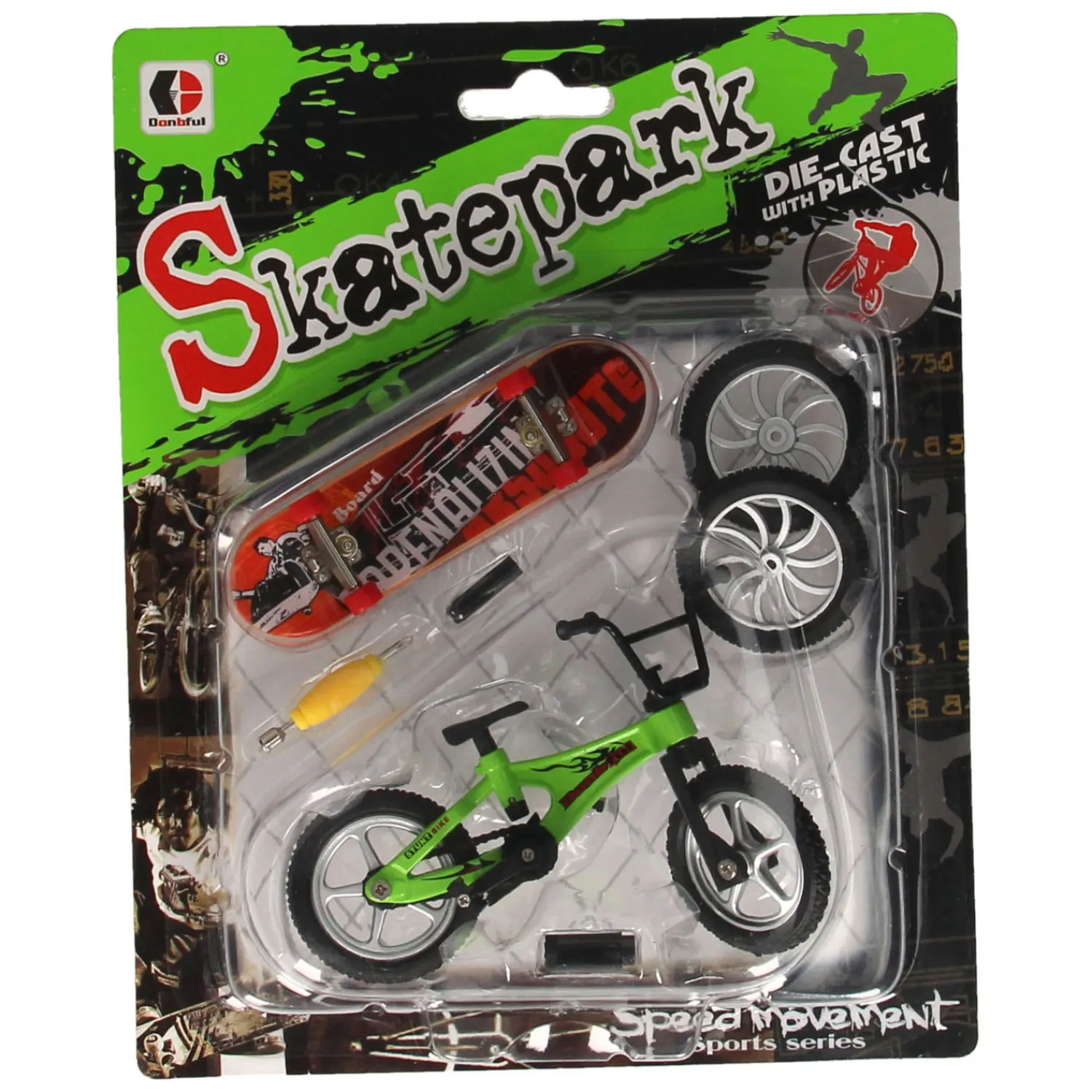 Vinger Stuntfiets met Accessoires- Sale