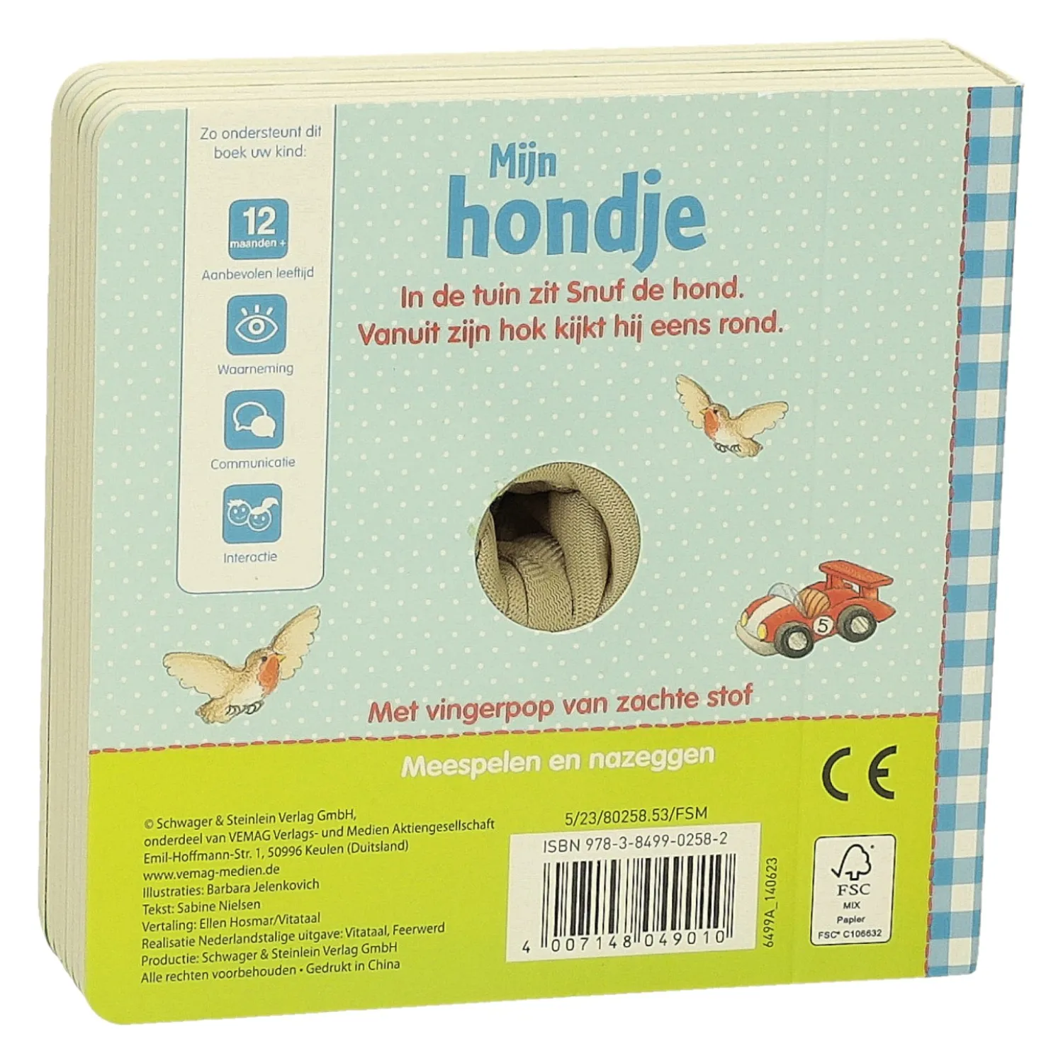 Vingerpop Boekje Mijn Hondje>Wins Holland Online