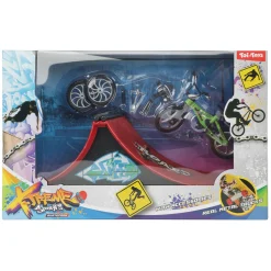 Vingerskateboard of BMX Fiets met Skatebaan-Toi-Toys Best