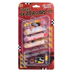 Vingerskateboard Set, 4dlg.-Johntoy Sale