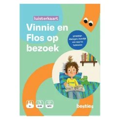 Centraal Boekhuis Vinnie en Flos op Bezoek Luisterkaart New