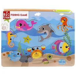 Visspel Hout, 30x22cm- Discount