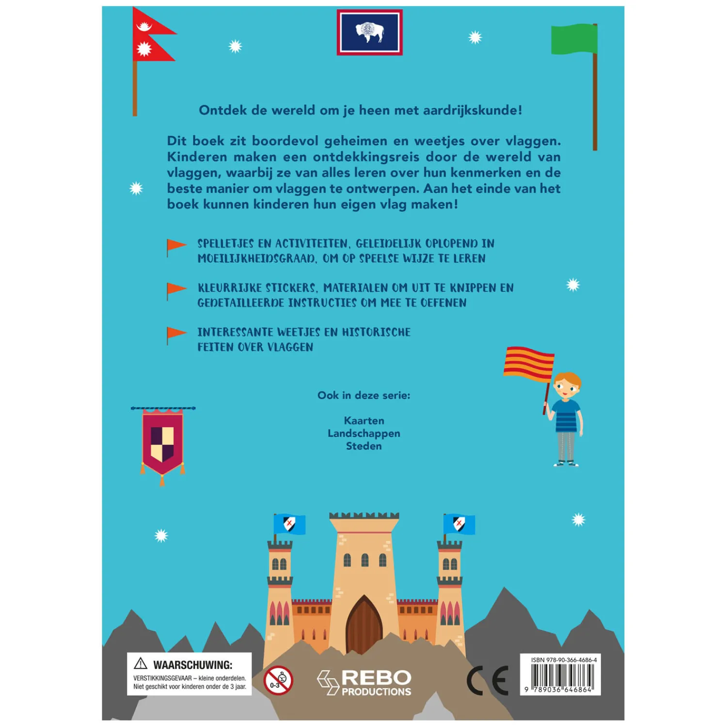 Rebo Publishers Vlaggen - Gek op de Wereld Online