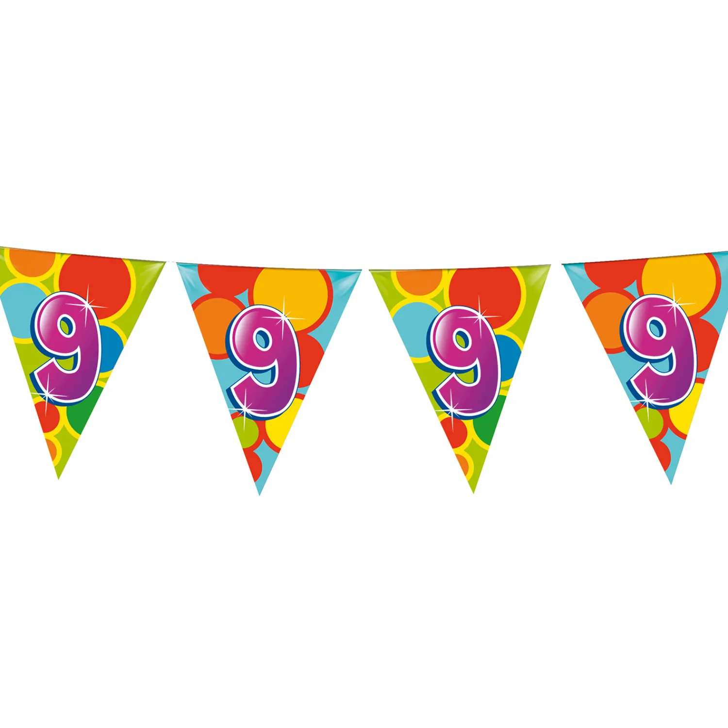 Vlaggenlijn 9 Jaar, 10mtr.-Haza Witbaard