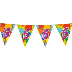 Vlaggenlijn 6 Jaar, 10mtr.>Haza Witbaard Hot