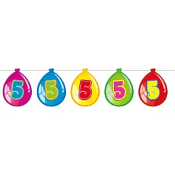 Folat BV Vlaggenlijn Ballonnen 5 jaar, 10mtr. Discount