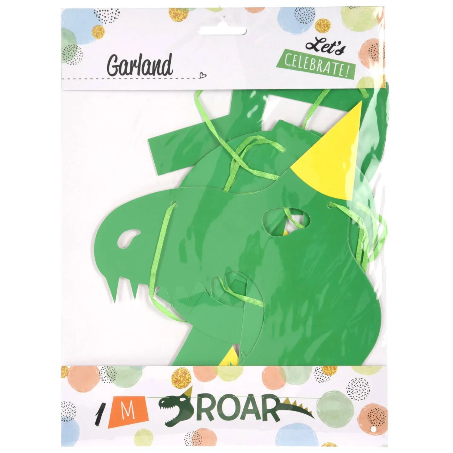 Vlaggenlijn Dino ROAR, 1mtr.> New