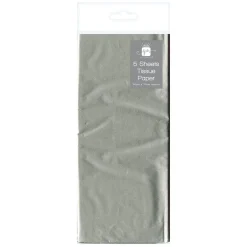 Vlieger, Zijdepapier Zilverkleur, 5st. Discount