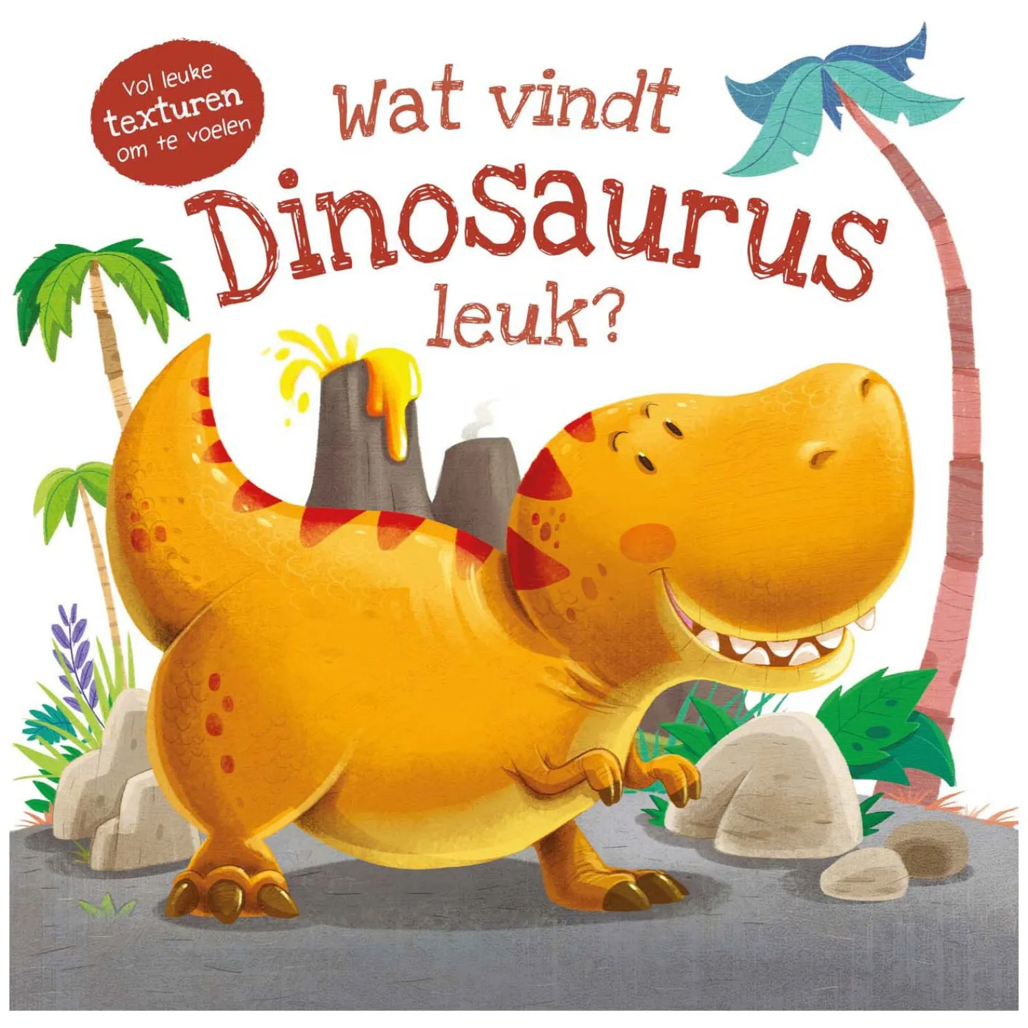 Voelboek - Wat vindt Dinosaurus leuk?-Rebo Publishers Sale