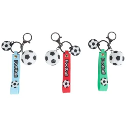 Voetbal Sleutelhanger met Koord en Clip> Discount