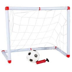 Voetbaldoeltje met Accessoires, 6dlg.-