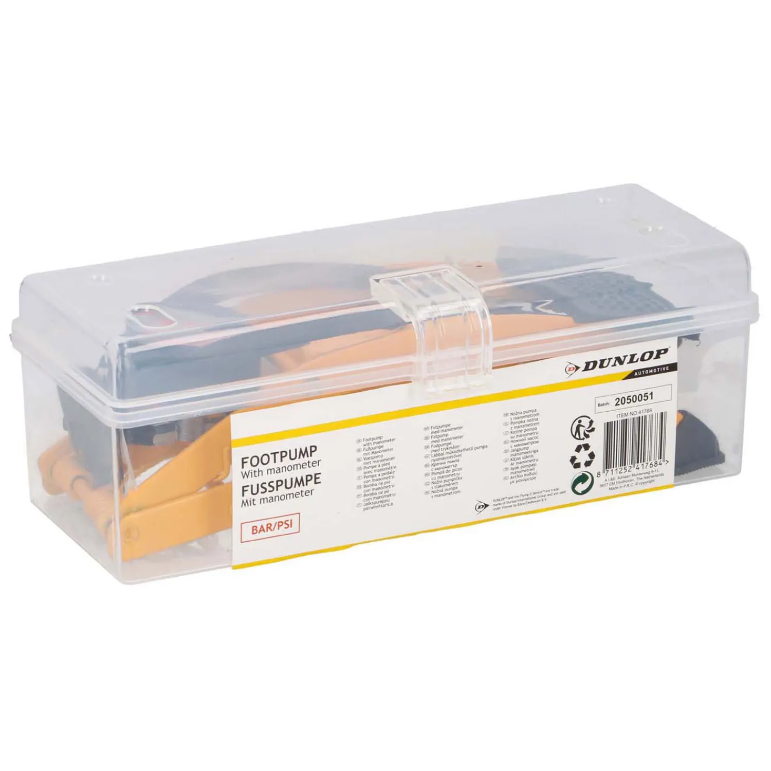 Voetpomp met Manometer- Discount