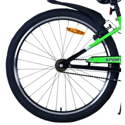 Volare Sportivo Fiets - 26 inch - Groen - Twee Handremmen- Sale
