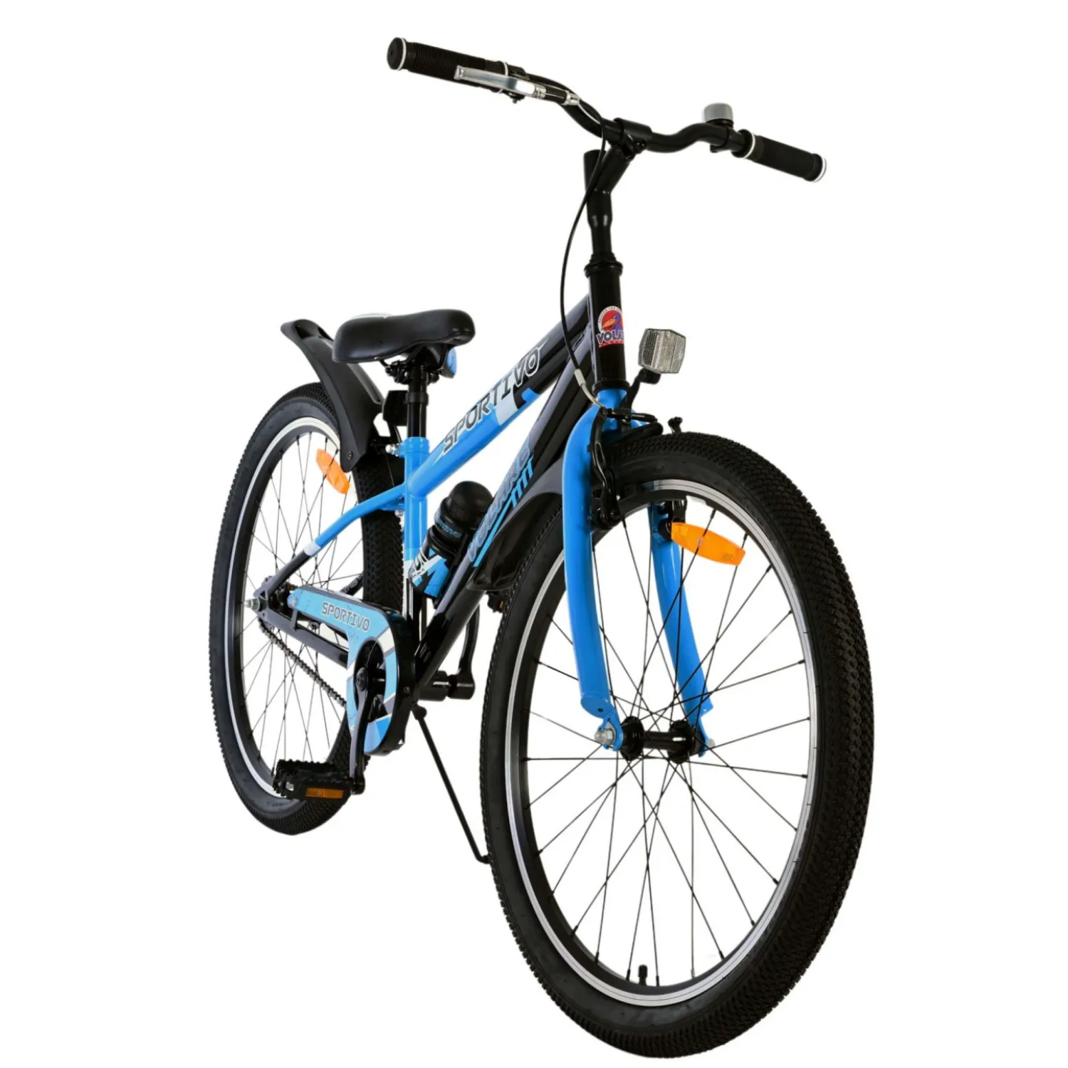 Volare Sportivo Fiets - 24 inch - Zwart Blauw> Best