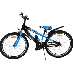 Volare Sportivo Fiets - 24 inch - Zwart Blauw><noscript><img width=