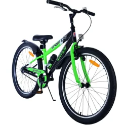 Volare Sportivo Fiets - 24 inch - Zwart Groen Outlet