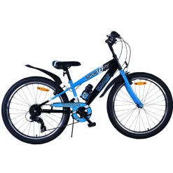 Volare Sportivo Fiets - 24 inch - 7 Speed - Zwart Blauw