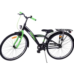 Volare Thombike Fiets - 26 inch - Zwart Groen- Clearance