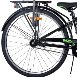 Volare Thombike Fiets - 26 inch - Zwart Groen- Clearance