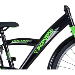Volare Thombike Fiets - 26 inch - Zwart Groen- Clearance