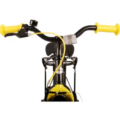 Volare Thombike Fiets - 12 inch - Zwart Geel- Outlet