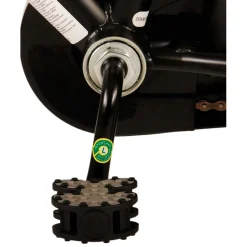 Volare Thombike Fiets - 12 inch - Zwart Geel- Outlet