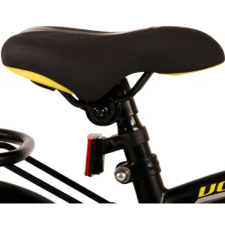 Volare Thombike Fiets - 12 inch - Zwart Geel- Outlet