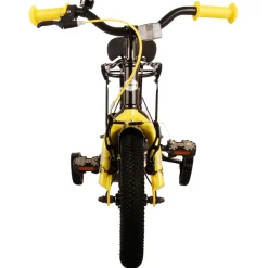 Volare Thombike Fiets - 12 inch - Zwart Geel- Outlet