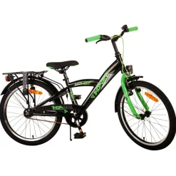 Volare Thombike Fiets - 20 inch - Zwart Groen Clearance