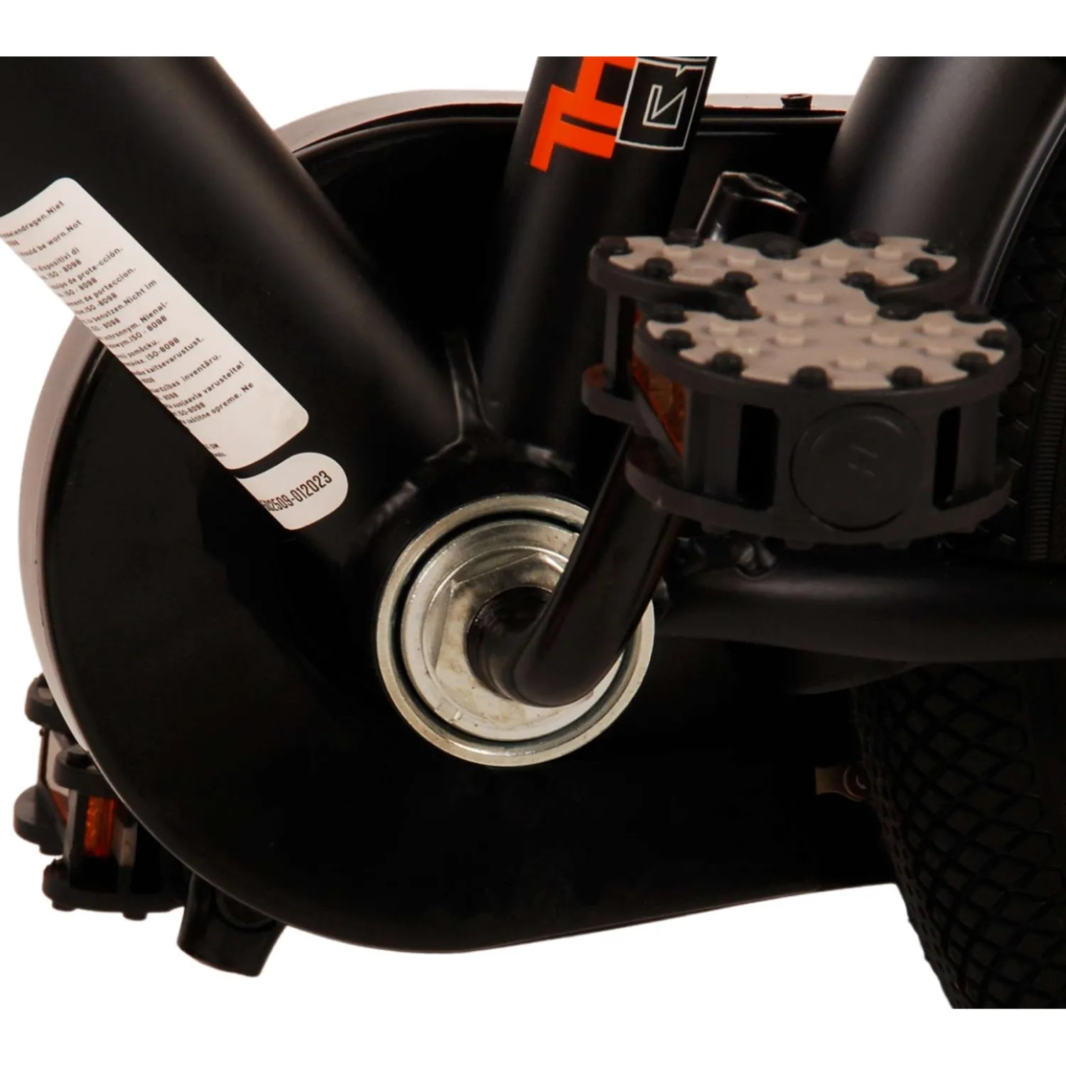 Volare Thombike Fiets - 14 inch - Zwart Oranje Sale