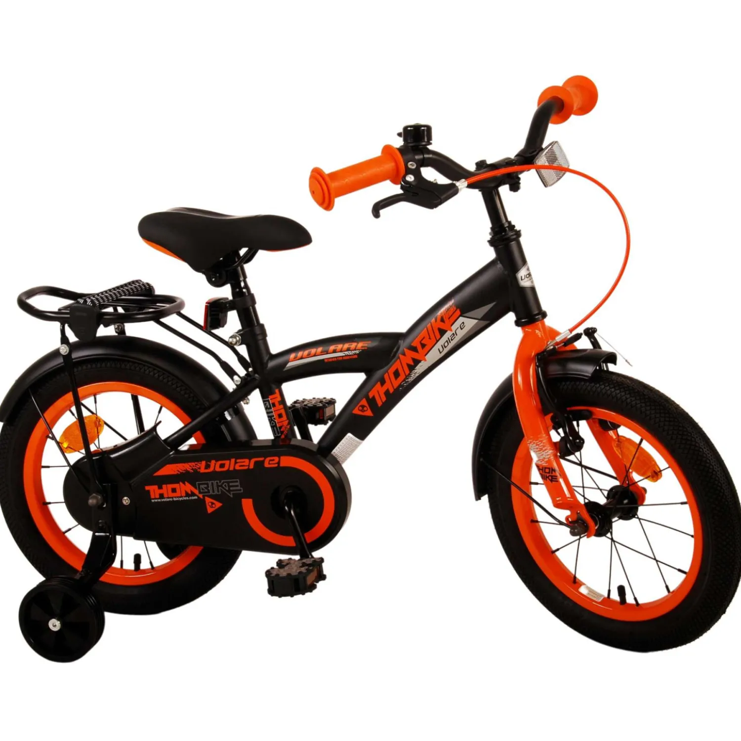 Volare Thombike Fiets - 14 inch - Zwart Oranje Sale