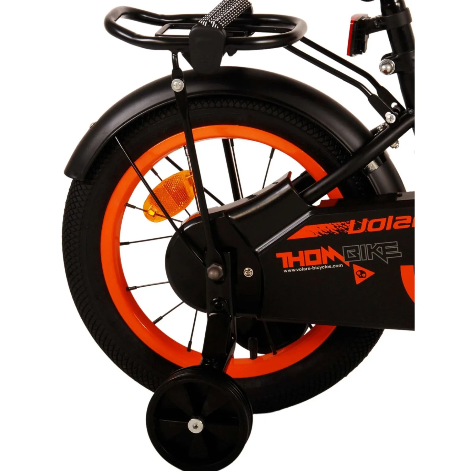 Volare Thombike Fiets - 14 inch - Zwart Oranje Sale
