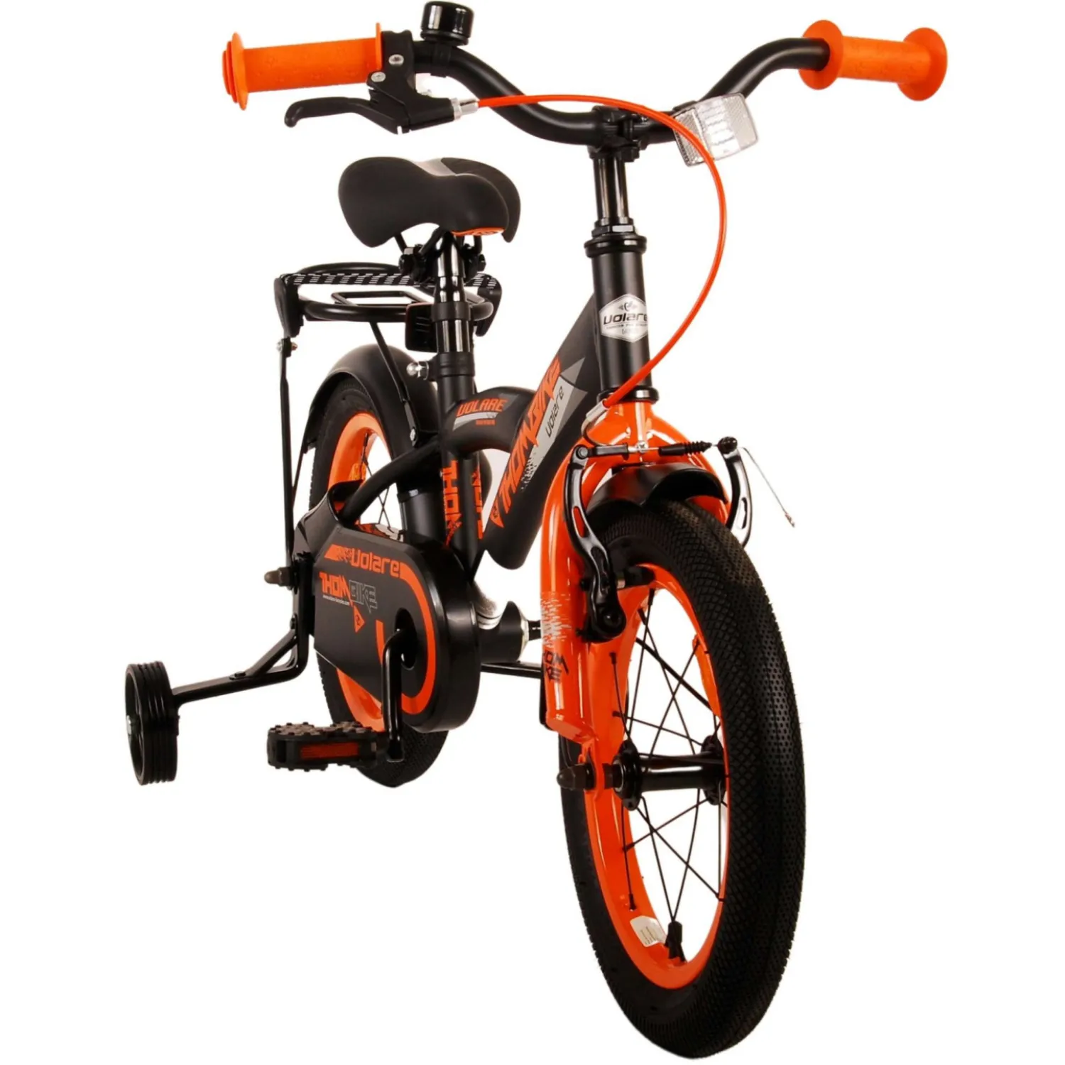 Volare Thombike Fiets - 14 inch - Zwart Oranje Sale