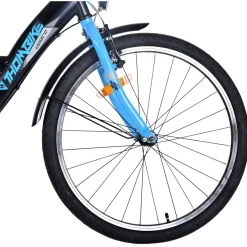 Volare Thombike Fiets - 24 inch - Zwart Blauw -- Best