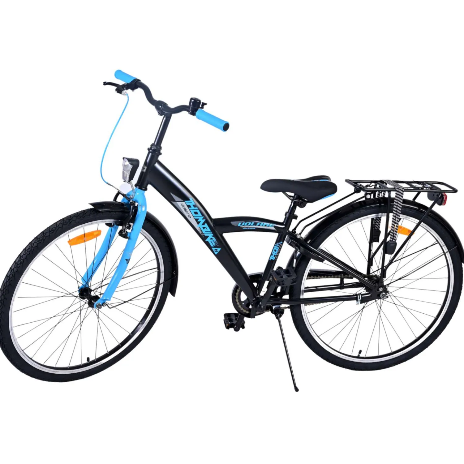 Volare Thombike Fiets - 26 inch - Zwart Blauw New
