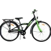 Volare Thombike Fiets - 26 inch - Zwart Groen -> Outlet