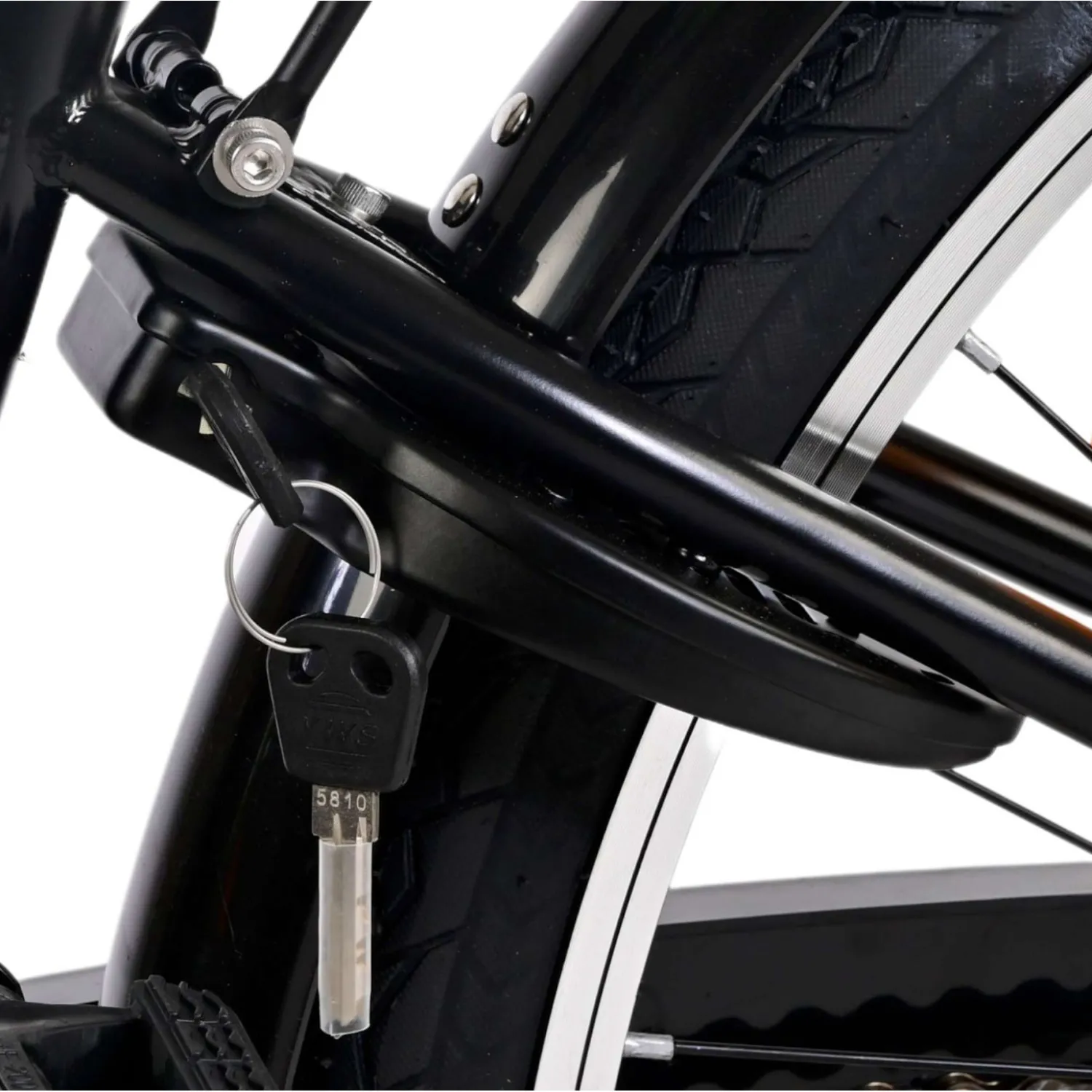 Volare Thombike Fiets - 26 inch - Zwart Groen -> Outlet