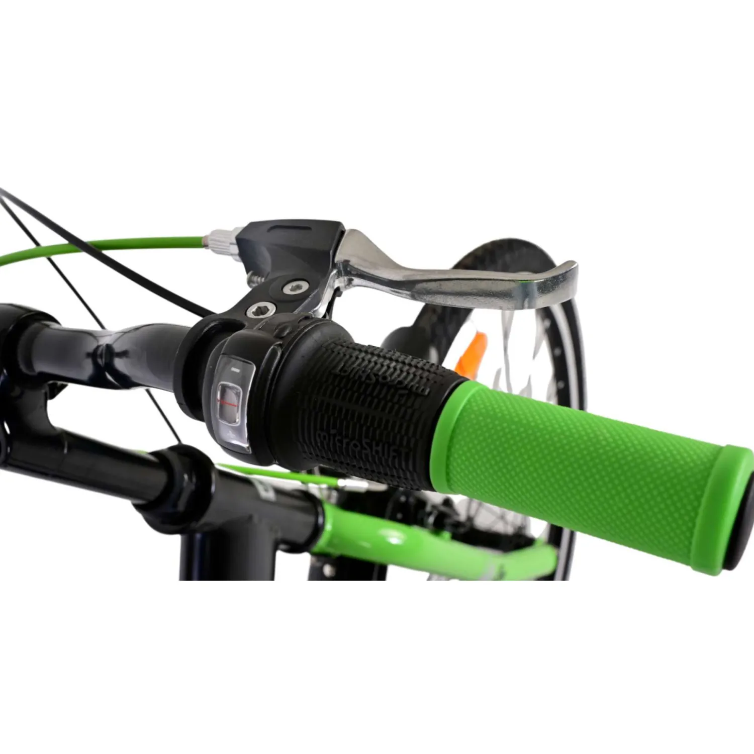 Volare Thombike Fiets - 26 inch - Zwart Groen -> Outlet
