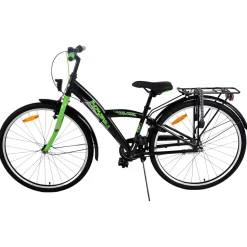 Volare Thombike Fiets - 26 inch - Zwart Groen -><noscript><img width=