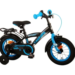 Volare Thombike Fiets - 12 inch - Zwart Blauw- Sale