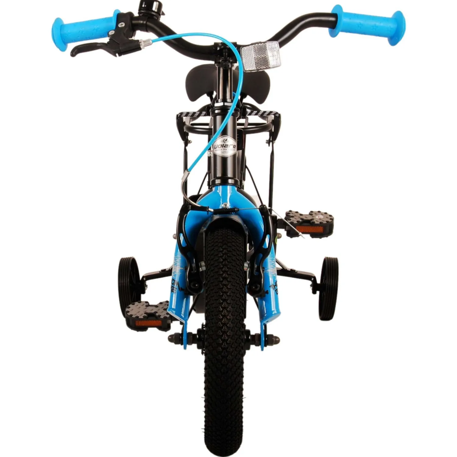 Volare Thombike Fiets - 12 inch - Zwart Blauw- Sale