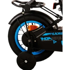 Volare Thombike Fiets - 12 inch - Zwart Blauw- Sale