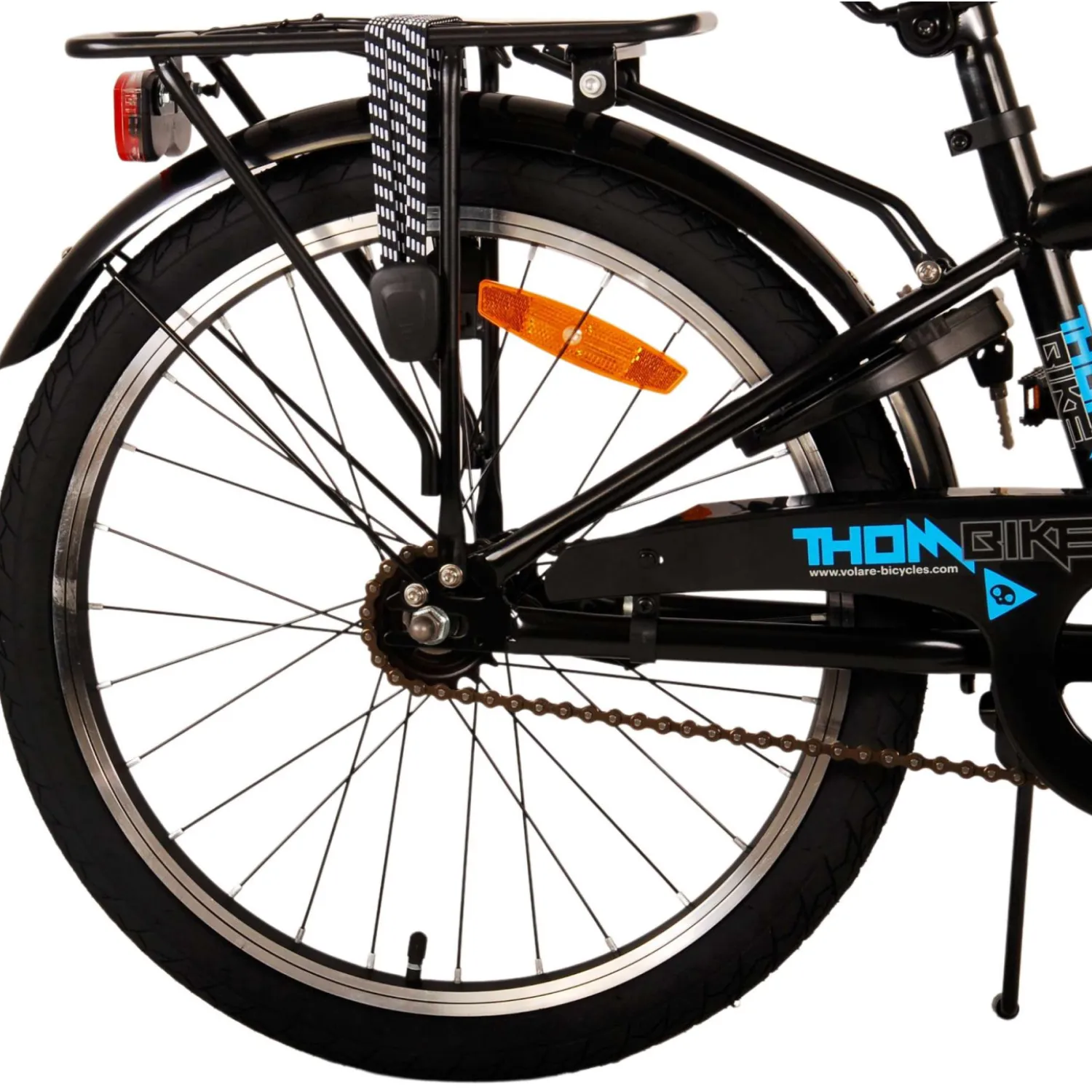 Volare Thombike Fiets - 20 inch - Zwart Blauw> Best