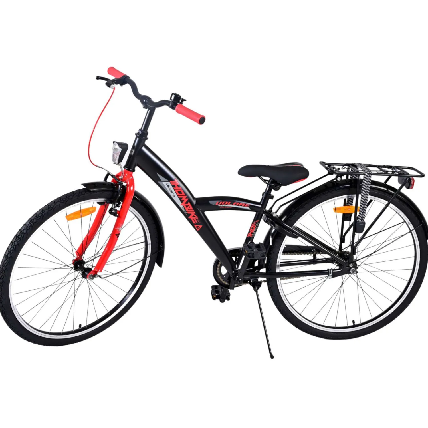Volare Thombike Fiets - 26 inch - Zwart Rood> Clearance