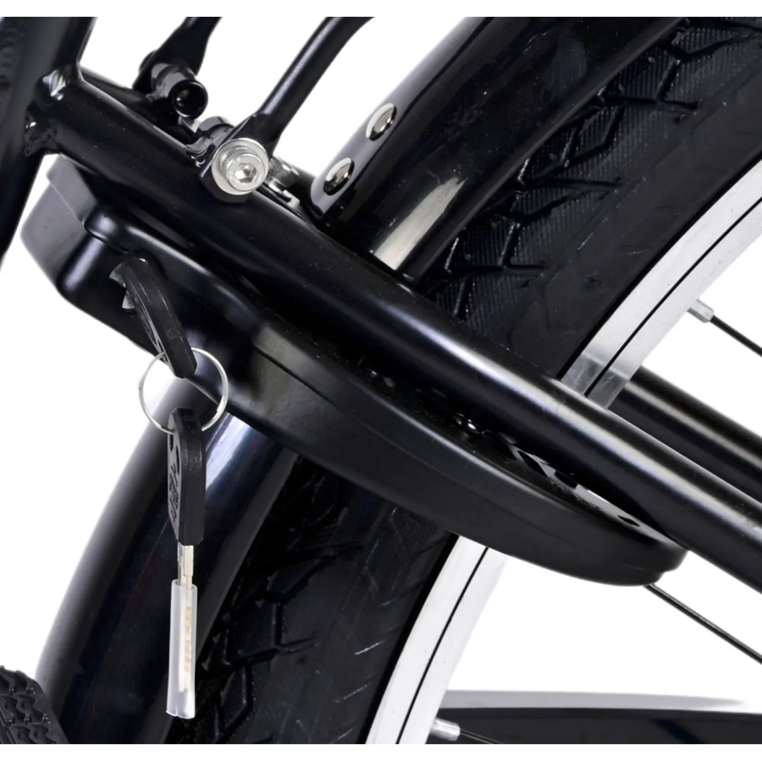 Volare Thombike Fiets - 26 inch - Zwart Rood> Clearance