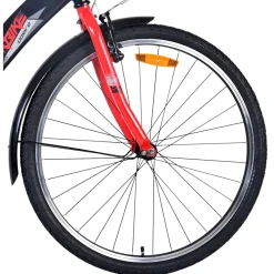 Volare Thombike Fiets - 26 inch - Zwart Rood><noscript><img width=