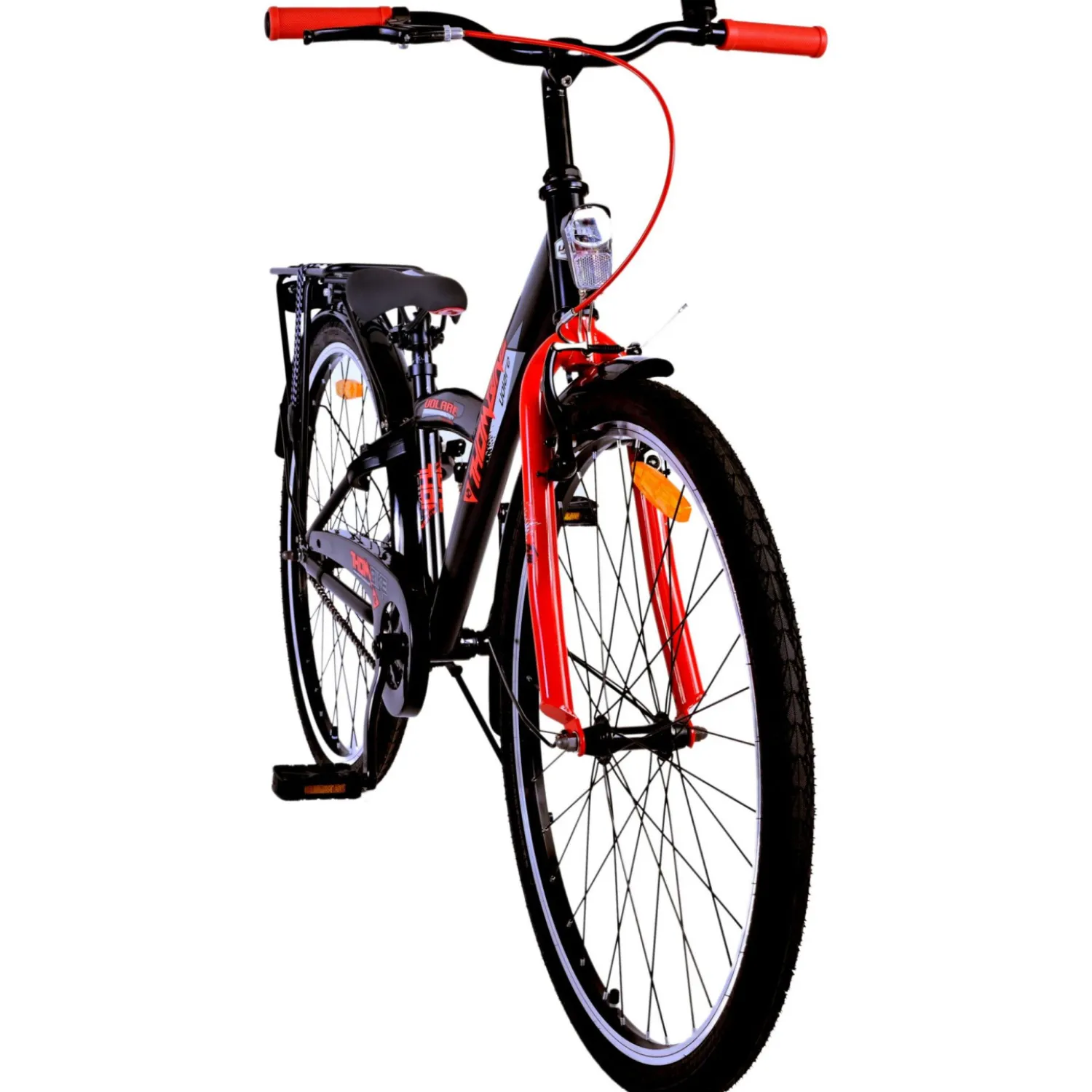 Volare Thombike Fiets - 26 inch - Zwart Rood> Clearance