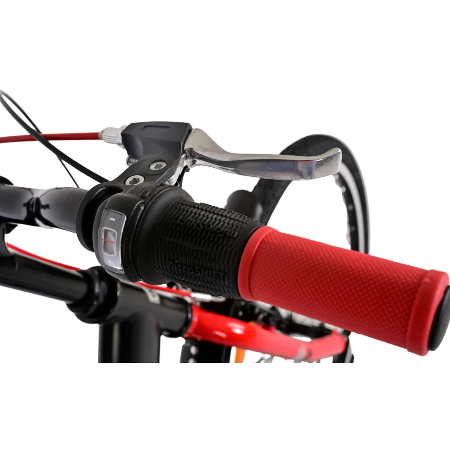 Volare Thombike Fiets - 26 inch - Zwart Rood -