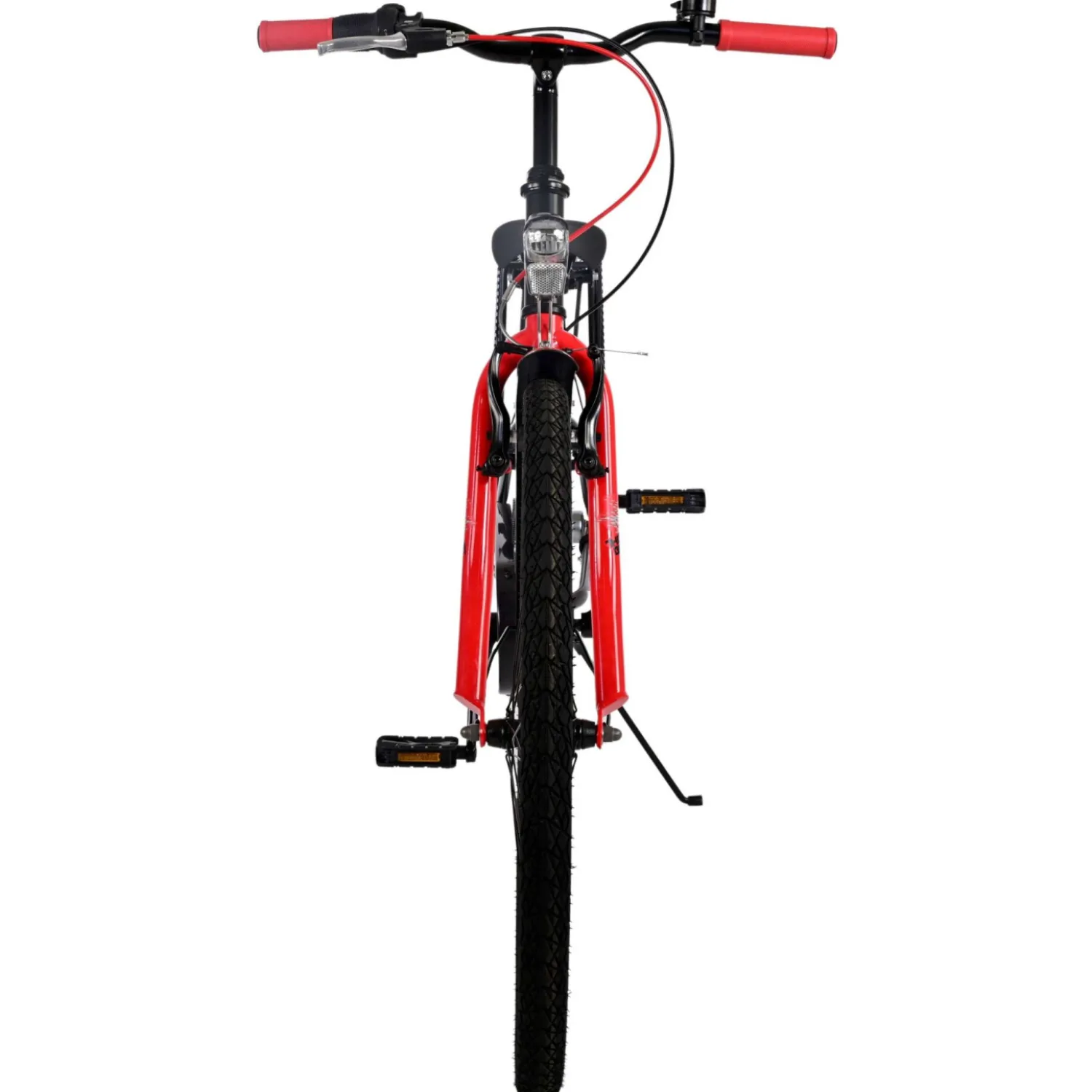 Volare Thombike Fiets - 26 inch - Zwart Rood -